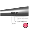 Masturbateur Wand Graphity 30 cm - Tête de 55 mm Gris Masturbateur Wand Graphity 30 cm - Tête de 55 mm Gris