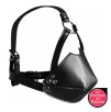 Muselière avec Bâillon Head Harness Noire Muselière avec Bâillon Head Harness Noire