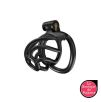 Cage de chasteté Tortille 6 x 3.4 cm S Noire Cage de chasteté Tortille 6 x 3.4 cm S Noire