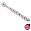 Plug percé Urètre Adamo 12.5cm - Diamètre 10mm Plug percé Urètre Adamo 12.5cm - Diamètre 10mm
