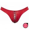 Slip avec cordon Zonio Rouge