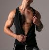 Débardeur ZIPPER VEST Noir-Blanc Débardeur ZIPPER VEST Noir-Blanc