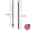 Tiges d'urètre Ribbed Dilators Silicone Tiges d'urètre Ribbed Dilators Silicone