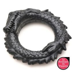 Cockring Black Caiman Noir