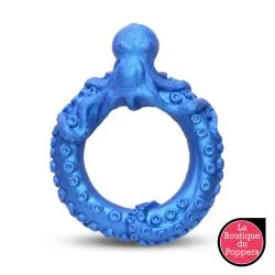 Cockring Poseidon's Octo-ring Bleu pas cher