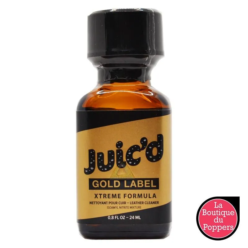 Poppers Juic'd Gold Label Xtreme Formula 24ml Amyl