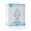 Plug en Verre n° 25 - 9.5 x 4.4 cm Plug en Verre n° 25 - 9.5 x 4.4 cm