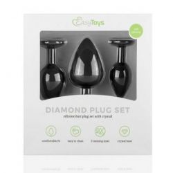 Pack de 3 plugs Bijou