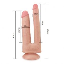 Double Gode SkinLike 18 x 3.5 cm