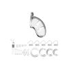 Cage de chasteté ManCage Modèle 01 9 x 3.5 cm Transparente Cage de chasteté ManCage Modèle 01 9 x 3.5 cm Transparente