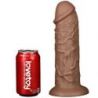 Gode vibrant Chubby Dildo 23 x 6.5 cm Marron