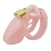 Cage de chasteté Mini Locky 6 x 3.2cm Rose Cage de chasteté Mini Locky 6 x 3.2cm Rose