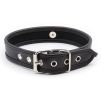 Collier O Ring Simili Noir Collier O Ring Simili Noir