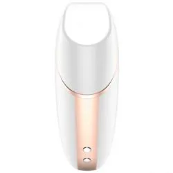 Stimulateur de clitoris connecté Love Triangle Satisfyer Blanc