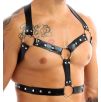 Harnais lanières Fines Thin Chest Simili Noir Harnais lanières Fines Thin Chest Simili Noir
