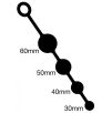 Boules anales Silicone Quat 35 x 6 cm Boules anales Silicone Quat 35 x 6 cm