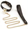 Collier et Laisse Sclave Noirs Collier et Laisse Sclave Noirs