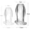 Plug Tunnel Anal Nymbus Transparent 8.5 x 4.7cm Plug Tunnel Anal Nymbus Transparent 8.5 x 4.7cm