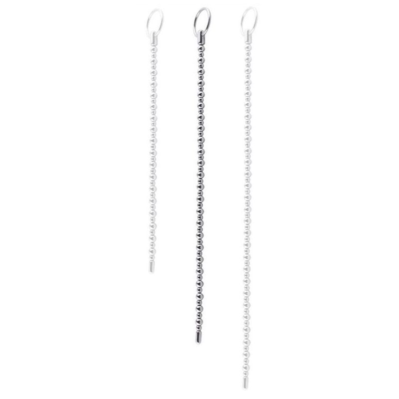 Tige d'urètre Beads Bent 31cm - Diamètre 8mm pas cher