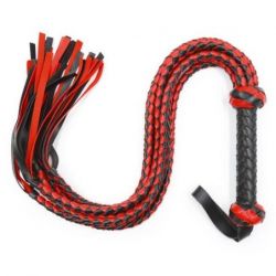 Martinet long Tigress 78cm Noir-Rouge