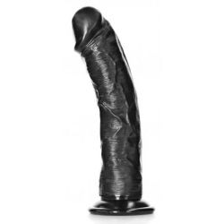 Gode Curved Dildo 18 x 4.2cm Noir