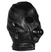 Cagoule avec Masque et Bâillon Blind Mask Gag Noire Cagoule avec Masque et Bâillon Blind Mask Gag Noire