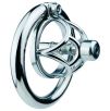 Cage de chasteté en métal avec Plug d'urètre Hexy 3 x 3.3cm Cage de chasteté en métal avec Plug d'urètre Hexy 3 x 3.3cm