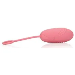 Oeuf vibrant sans fil Egg Soft Vibrator 8 x 3.3 cm Rose