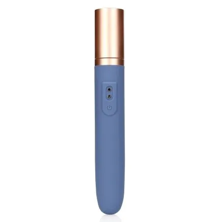 Mini-Vibro avec Compartiment Lubrifiant Traveling 9 x 2.5cm pas cher de la marque Loveline