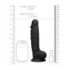 Gode Silicone realrock ventouse 18 x 4.5 cm Gode Silicone realrock ventouse 18 x 4.5 cm