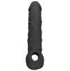 Gaine de pénis Realrock Curve 17 x 4.5cm Noire Gaine de pénis Realrock Curve 17 x 4.5cm Noire