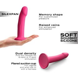 Dildo Real Pleasure Thermo-reactif - S - magenta - Dorcel