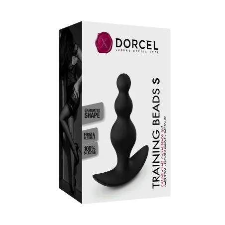 Chaîne anale Training Beads - 8 x 3 cm - Dorcel pas cher