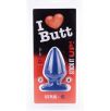 Plug Fat S I Love Butt 11 x 6 cm Bleu Plug Fat S I Love Butt 11 x 6 cm Bleu
