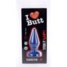 Plug Classic S I Love Butt 11 x 4.3 cm Bleu