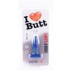 Plug Slim S I Love Butt 8.5 x 3 cm Bleu Plug Slim S I Love Butt 8.5 x 3 cm Bleu