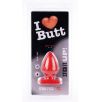 Plug Spade S I Love Butt 9 x 5.3 cm Rouge Plug Spade S I Love Butt 9 x 5.3 cm Rouge