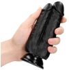 Double Gode Two In One 15.5 x 6.5cm Noir Double Gode Two In One 15.5 x 6.5cm Noir