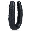Double Gode U Shape 12 x 3cm Noir Double Gode U Shape 12 x 3cm Noir