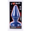 Plug Classic XXL I Love Butt 20 x 9 cm Bleu Plug Classic XXL I Love Butt 20 x 9 cm Bleu