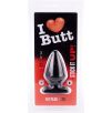 Plug Fat S I Love Butt 11 x 6 cm Noir Plug Fat S I Love Butt 11 x 6 cm Noir