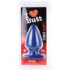 Plug Fat L I Love Butt 15.5 x 9 cm Bleu Plug Fat L I Love Butt 15.5 x 9 cm Bleu