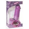 Gode réaliste P03 AARON 12 x 4.3 cm Violet