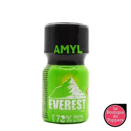 Poppers Everest 70% Alcool Vegetal 10ml Amyl pas cher