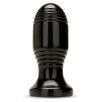 Plug Ribbed Plug 10.5 x 5 cm Noir Plug Ribbed Plug 10.5 x 5 cm Noir