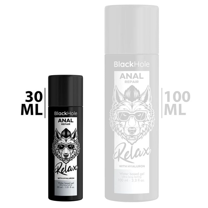 Lubrifiant Eau Anal Repair Black Hole 30 ml pas cher