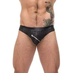 Slip Zip Bikini Male Power