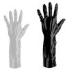 Gants en Latex Prowler Red Extra Larges Noir Gants en Latex Prowler Red Extra Larges Noir