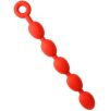 Boules anales Stretch Eggs L 47 x 6 cm Rouges Boules anales Stretch Eggs L 47 x 6 cm Rouges