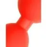 Boules anales Stretch Eggs L 47 x 6 cm Rouges